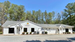 Exterior photo of Riverdale office building